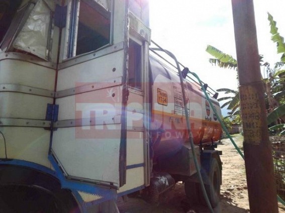 Black marketing of petrol commands over North Tripura Black marketing of petrol commands over North Tripura